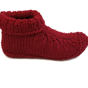 Knitted Booties Slippers Easy Pattern