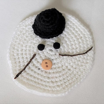Melted Snowman Ornament