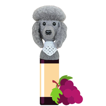 Poodle Wine Bottle Topper