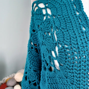 Vintage Garden Crochet Cardigan