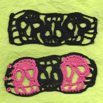 Trio Day of the Dead Sugat Skull Bracelet