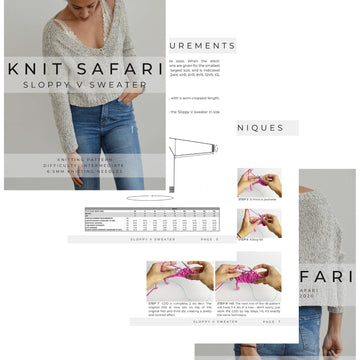 Sloppy Classic Vee Sweater
