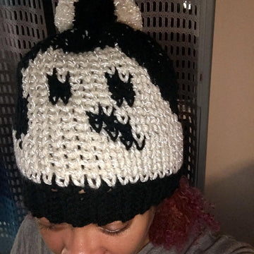 Reflective Ghost Beanie