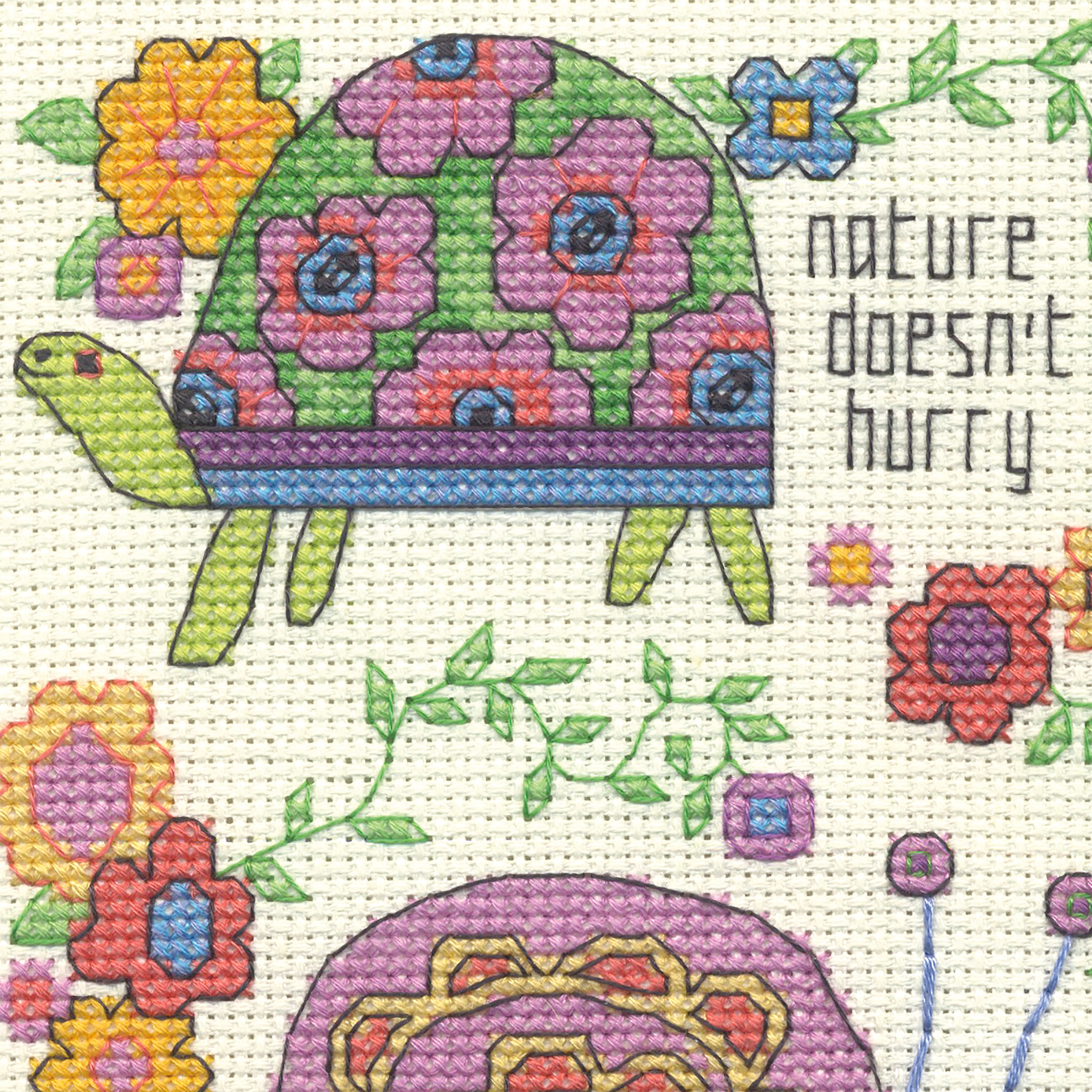 Dimensions Take Your Time Cross Stitch Kit - 5in x 7in