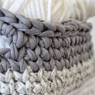 Easy Ombre Rectangle Basket