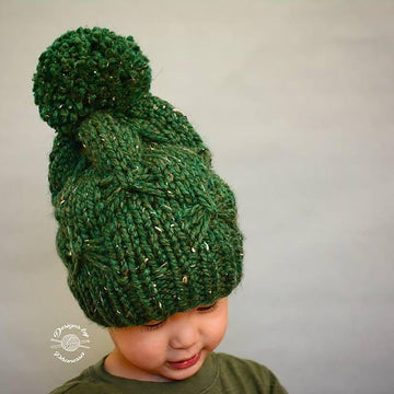 Butterfly Slouch Beanie & Cowl