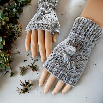 Spider Fingerless Gloves