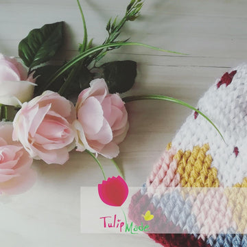 Crochet MOSAIC BEANIE (Hat)