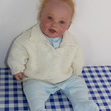 Baby Garter Stitch Sweater