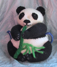 Panda Tea Cosy and Toy