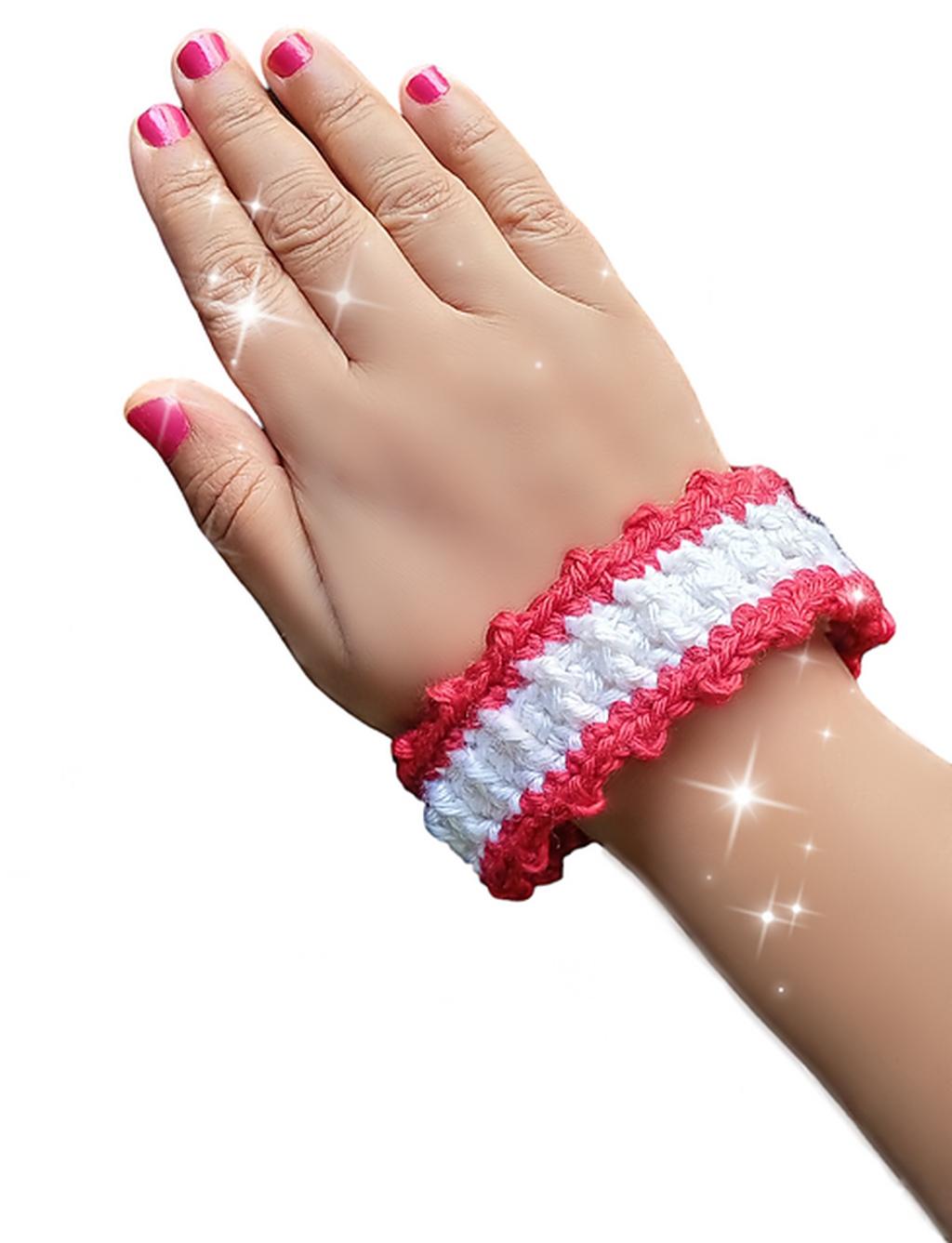 Picots Bangle Crochet Pattern