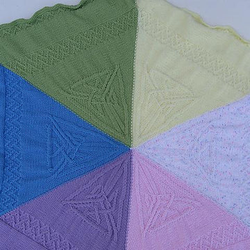 Triskelion Cable Blanket