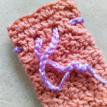Crochet Pattern - Erina Baby Mittens
