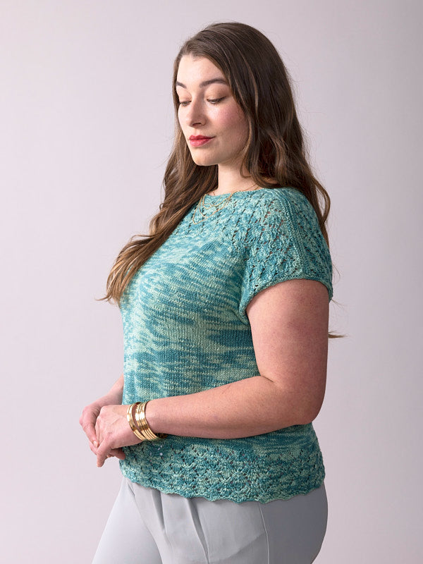 Ayana Top in Berroco Tillie - Downloadable PDF