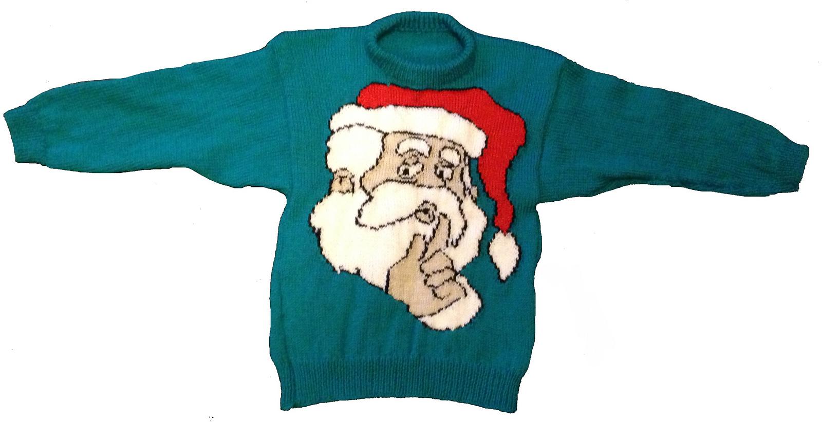 Cute Christmas Santa Jumper
