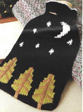 Winter Scenes Hot Water Bottle Cover