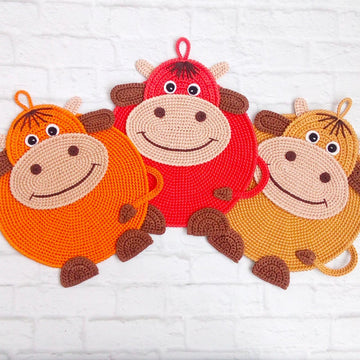 284 Bull or cow decor