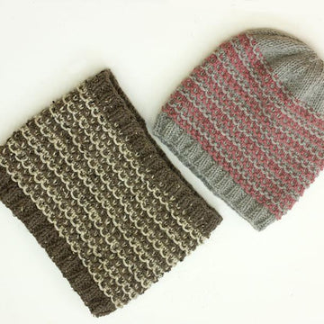 Easy Color Work Hat and Cowl