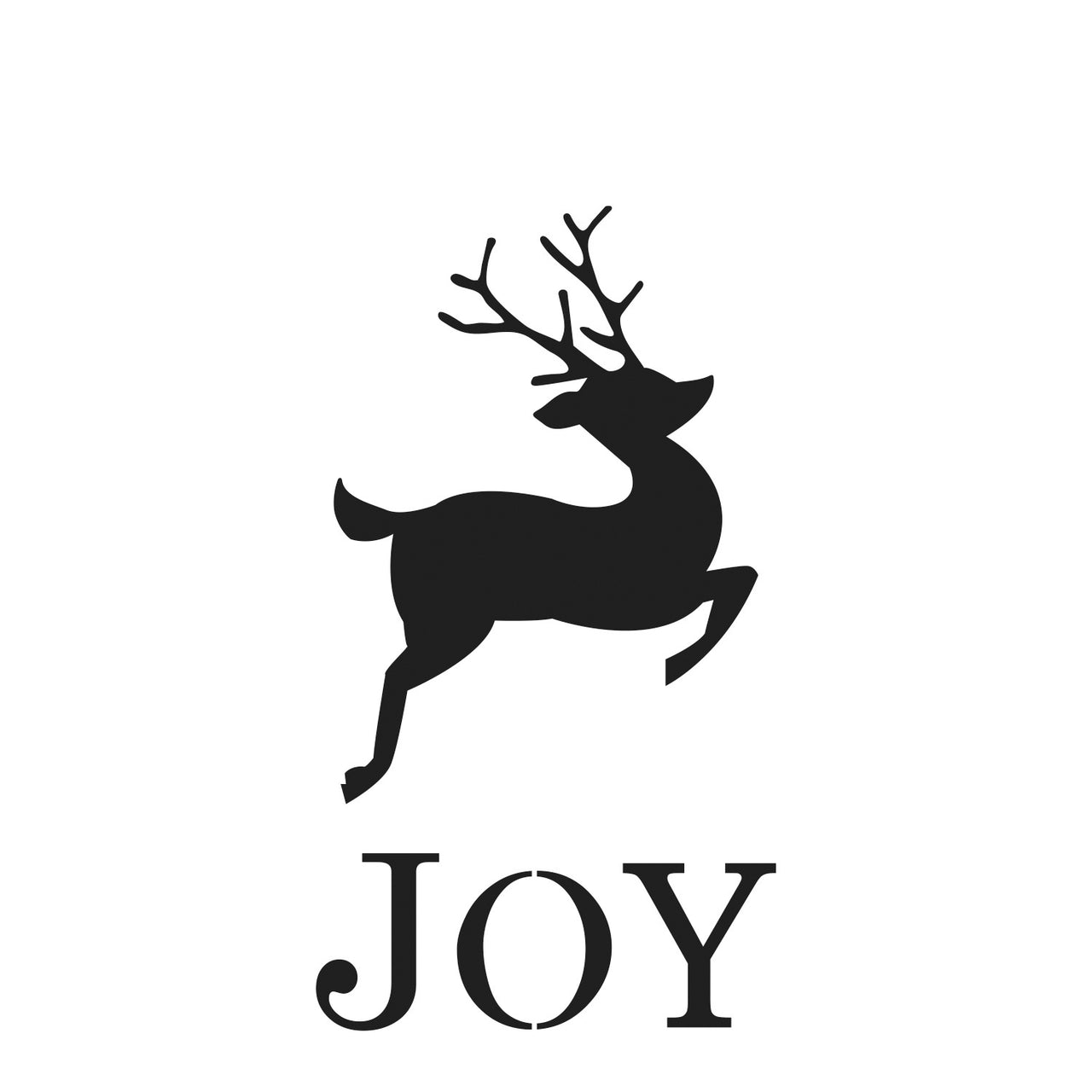 The Crafter's Workshop Crafter's Workshop Template 6"X6" - Reindeer Joy