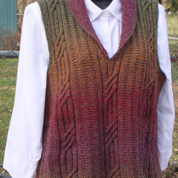 Cable and Cowl Vest