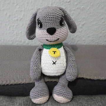 Häkelanleitung Hund Tom