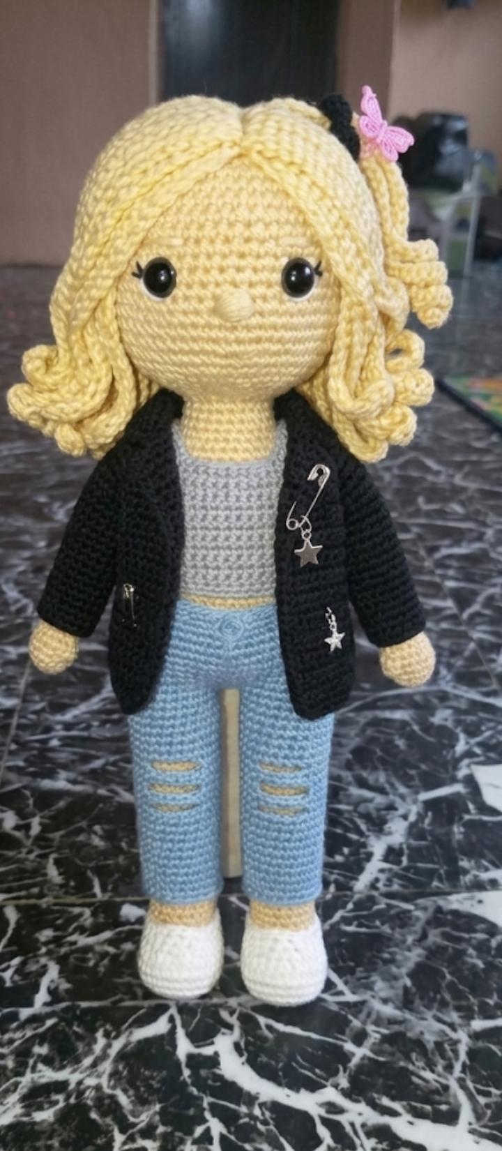 Lola Crochet Doll