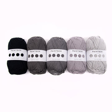 Paintbox Yarns Cotton Aran 5 Ball Ombre Colour Pack