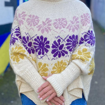 Hoody Poncho Sweater