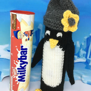Penguin Christmas chocolate holders/gift bags