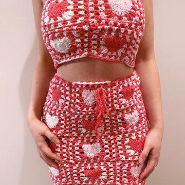 Bruges Top and Skirt Set