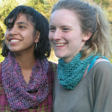 Dropped Stitch Snood
