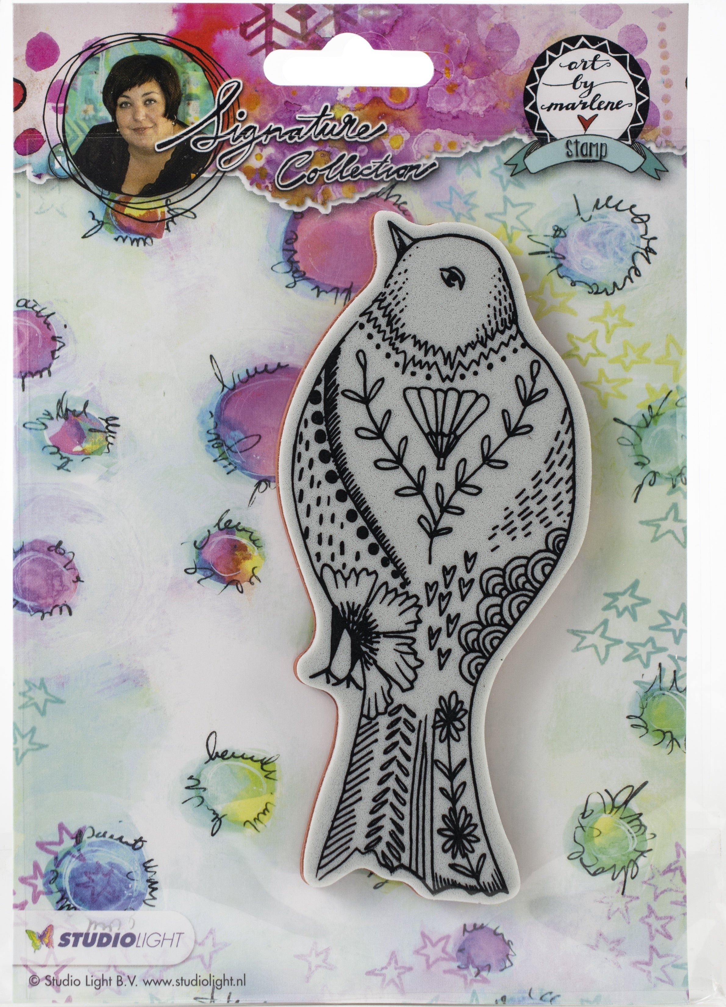 Studio Light Art By Marlene 2.0 Animals Cling Stamp - Bird