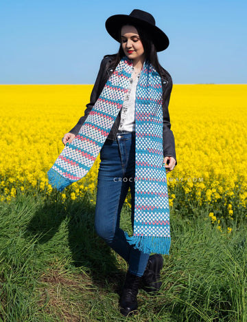 Stained Glass Scarf