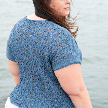 Tasman Top in Berroco Seaspun - Downloadable PDF