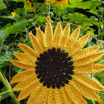 Sunflower Dreamcatcher Mandala