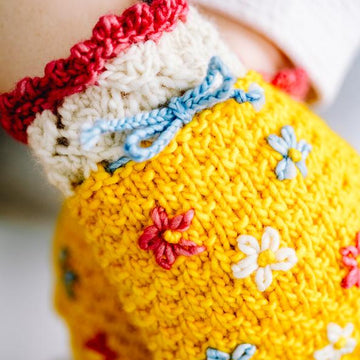 Merino Meadows Mitten & Scarf Set