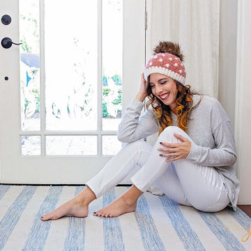 Polka Dot Winter Hat