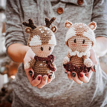 Cute Amigurumi Crochet Deer