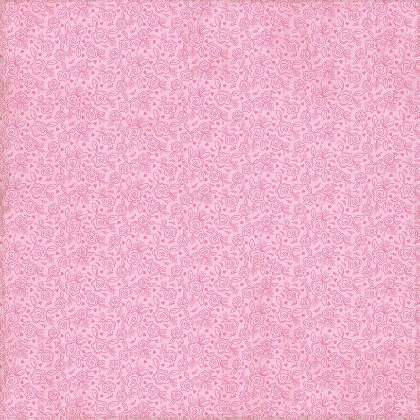 Authentique Paper Love Notes Double-Sided Cardstock 12"X12" 18/Pkg - #8 3"X4" Animal Sayings Cut-Aparts