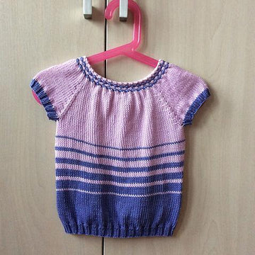 Children's Woven Cable Tee