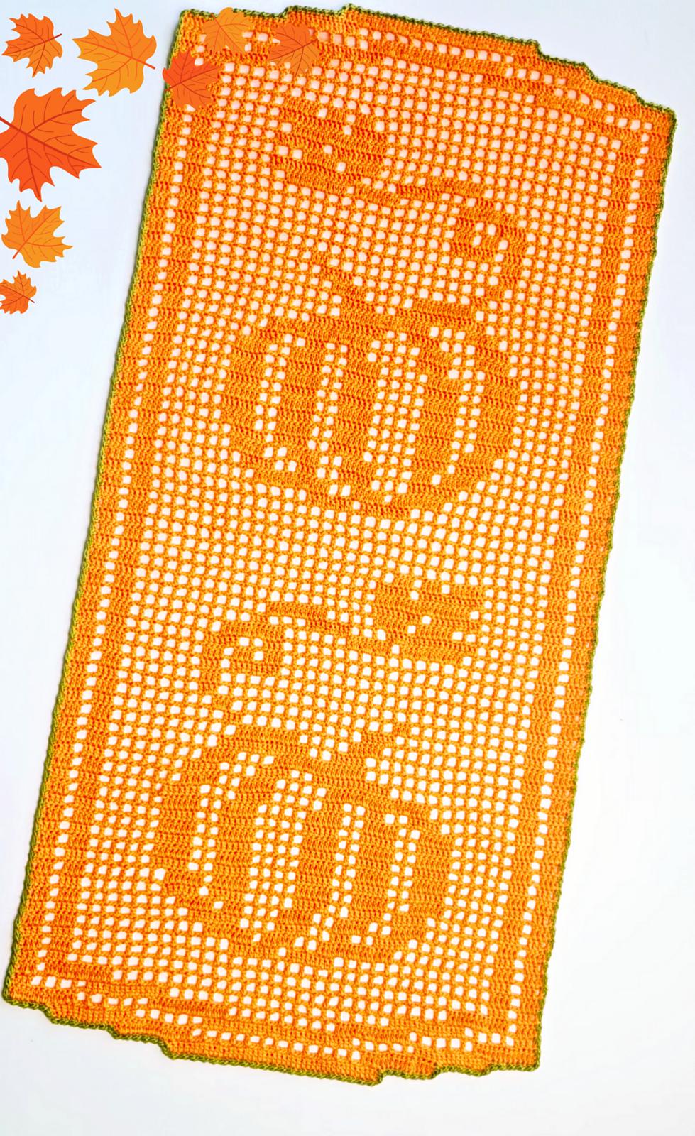Pumpkin Table Runner