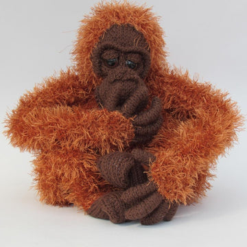 Orangutan Tea Cosy Knitting Pattern