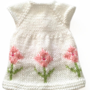 Dolls clothes outfit knitting pattern 19035