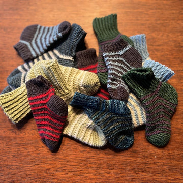 Spiral Baby Socks