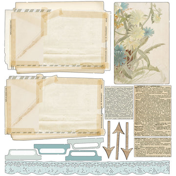 49 And Market Collection Pack 12"X12" - Vintage Artistry Sky