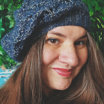 Fern Beret Knitting Pattern