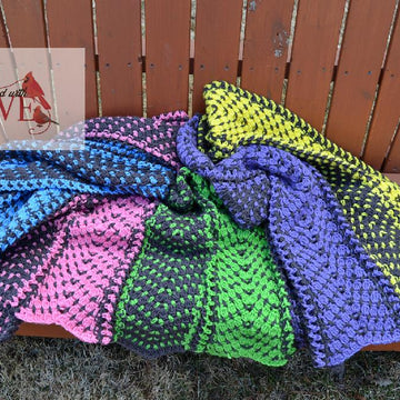 Strips of Chevron Blanket