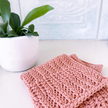 Rosewood Rows Washcloth