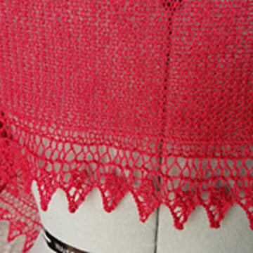 Dice Bay Crescent Scarf