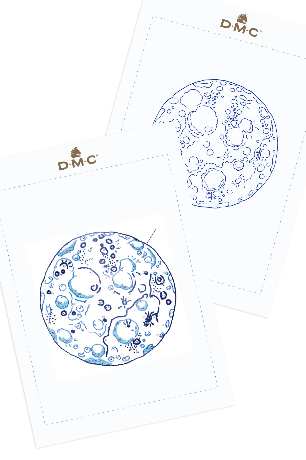 Full Moon in DMC - PAT0747 - Downloadable PDF